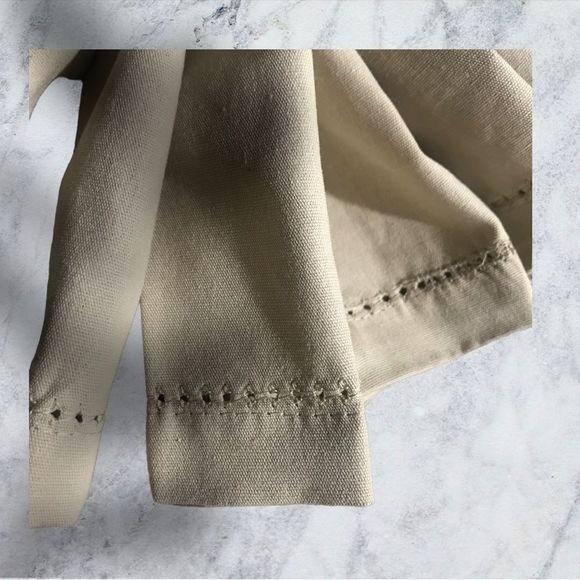 Pewter Napkin Rings & Linen Napkins - Picture 5 of 7